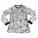 Camiseta Primera Corinthians 2021 2022 Manga Larga