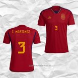 Camiseta Primera Espana Jugador I.Martinez 2022