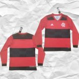 Camiseta Primera Flamengo 2021 Manga Larga