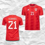 Camiseta Primera Gales Jugador A.Davies 2022