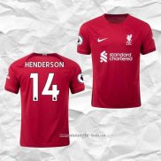 Camiseta Primera Liverpool Jugador Henderson 2022 2023