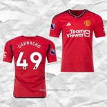 Camiseta Primera Manchester United Jugador Garnacho 2023 2024