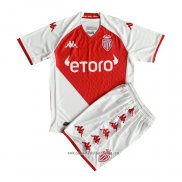 Camiseta Primera Monaco 2022 2023 Nino