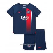 Camiseta Primera Paris Saint-Germain 2023 2024 Nino