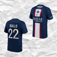 Camiseta Primera Paris Saint-Germain Jugador Diallo 2022 2023