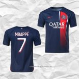 Camiseta Primera Paris Saint-Germain Jugador Mbappe 2023 2024