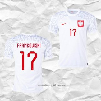 Camiseta Primera Polonia Jugador Frankowski 2022