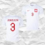 Camiseta Primera Polonia Jugador Jedrzejczyk 2022