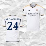 Camiseta Primera Real Madrid Jugador Arda Guler 2023 2024