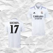 Camiseta Primera Real Madrid Jugador Lucas V. 2022 2023