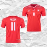 Camiseta Primera Suiza Jugador Rieder 2022