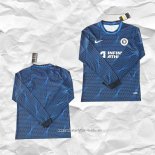 Camiseta Segunda Chelsea 2023 2024 Manga Larga
