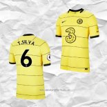 Camiseta Segunda Chelsea Jugador T.Silva 2021 2022