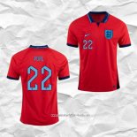 Camiseta Segunda Inglaterra Jugador Pope 2022