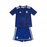 Camiseta Segunda Leeds United 2021 2022 Nino