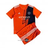 Camiseta Segunda New York City 2022 Nino