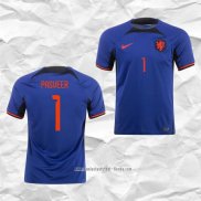 Camiseta Segunda Paises Bajos Jugador Pasveer 2022