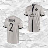 Camiseta Segunda Paris Saint-Germain Jugador Hakimi 2022 2023