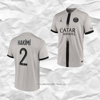 Camiseta Segunda Paris Saint-Germain Jugador Hakimi 2022 2023