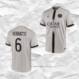 Camiseta Segunda Paris Saint-Germain Jugador Verratti 2022 2023