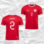 Camiseta Segunda Polonia Jugador Gumny 2022