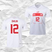 Camiseta Segunda Suiza Jugador Omlin 2022