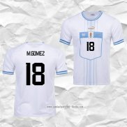 Camiseta Segunda Uruguay Jugador M.Caceres 2022