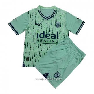 Camiseta Segunda West Bromwich Albion 2023 2024 Nino