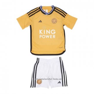 Camiseta Tercera Leicester City 2023 2024 Nino