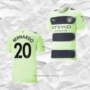 Camiseta Tercera Manchester City Jugador Bernardo 2022 2023