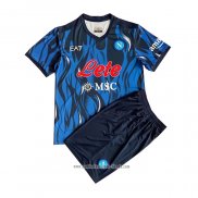 Camiseta Tercera Napoli EA7 2021 2022 Nino