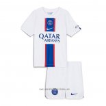 Camiseta Tercera Paris Saint-Germain 2022 2023 Nino