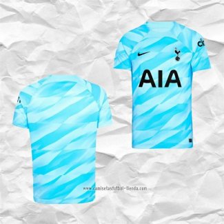 Camiseta Tottenham Hotspur Portero 2023 2024 Azul