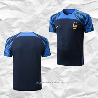 Camiseta de Entrenamiento Francia 2022 2023 Azul