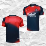 Camiseta de Entrenamiento Paris Saint-Germain 2023 2024 Rojo y Azul