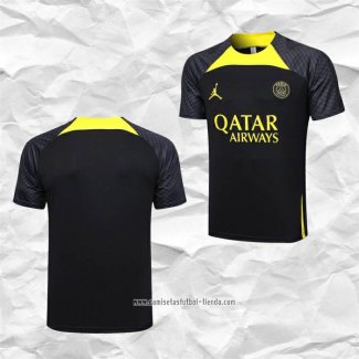 Camiseta de Entrenamiento Paris Saint-Germain Jordan 2023 2024 Negro