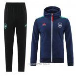 Chandal con Capucha del Arsenal 2021 2022 Azul