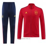 Chandal de Chaqueta del Espana 2022 2023 Rojo