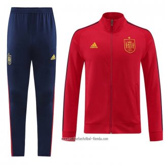 Chandal de Chaqueta del Espana 2022 2023 Rojo