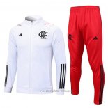 Chandal de Chaqueta del Flamengo 2023 2024 Blanco