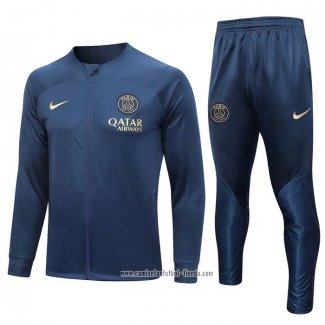 Chandal de Chaqueta del Paris Saint-Germain 2023 2024 Azul