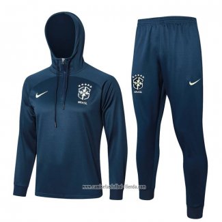 Chandal de Sudadera del Brasil 2023 2024 Azul