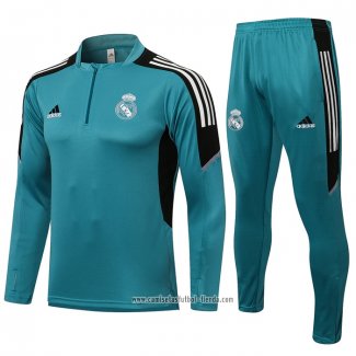 Chandal de Sudadera del Real Madrid 2021 2022 Azul