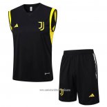 Chandal del Juventus 2023 2024 Sin Mangas Negro