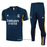 Chandal del Real Madrid 2023 2024 Manga Corta Azul