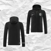 Chaqueta con Capucha del Barcelona 2022 2023 Negro