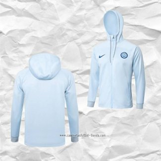 Chaqueta con Capucha del Inter Milan 2023 2024 Azul