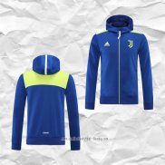 Chaqueta con Capucha del Juventus 2021 2022 Azul