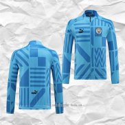 Chaqueta del Manchester City 2022 2023 Azul Claro