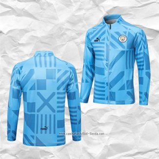 Chaqueta del Manchester City 2022 2023 Azul Claro